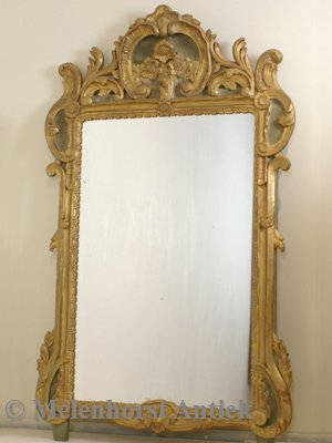 Antieke Franse spiegel SP046